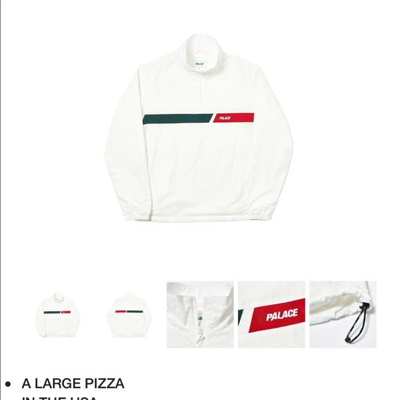 Palace slant shell top white - Picture 2 of 2